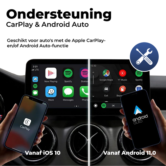 Ondersteuning Voor CarPlay en Android Auto
