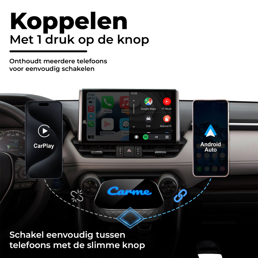 Koppelen met CarMe Premium 2-in-1 Dongle