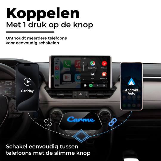 Koppelen met CarMe Premium 2-in-1 Dongle