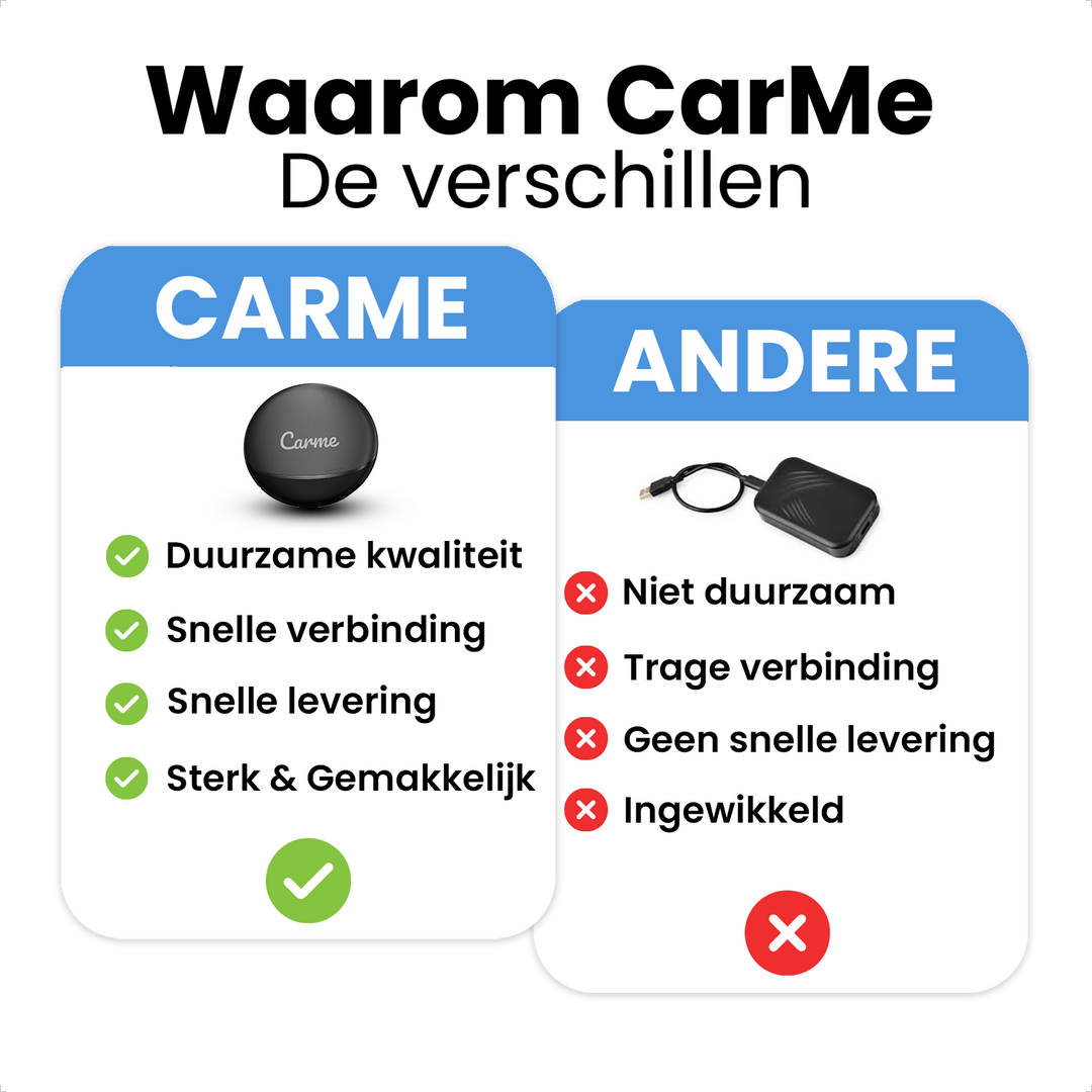 CarMe CarPlay Ai Box, Waarom CarMe?