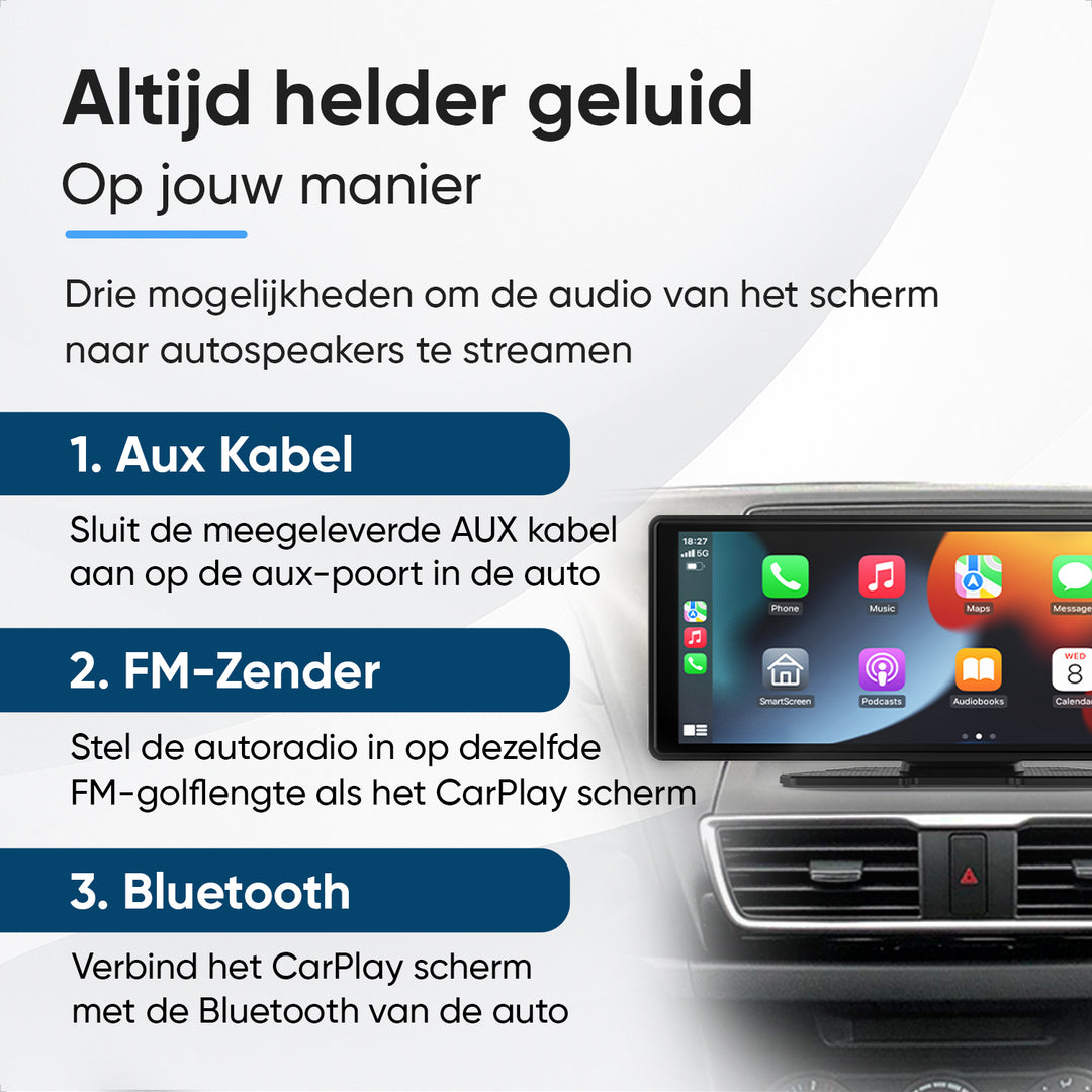 CarPlay Scherm 10 inch
