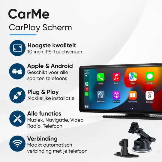 CarPlay Scherm 10 inch
