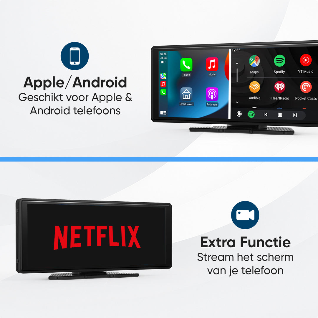 CarPlay Scherm 10 inch
