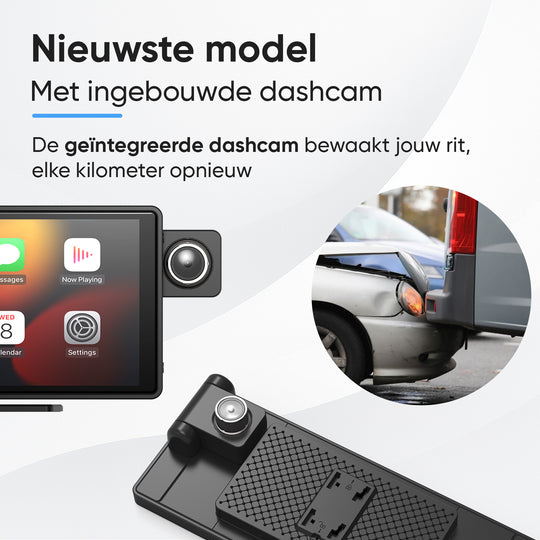 CarPlay Scherm 10 inch Met Ingebouwde Dashcam