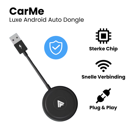 CarMe Android Auto Dongle Zwart Nieuw Model, Productinformatie