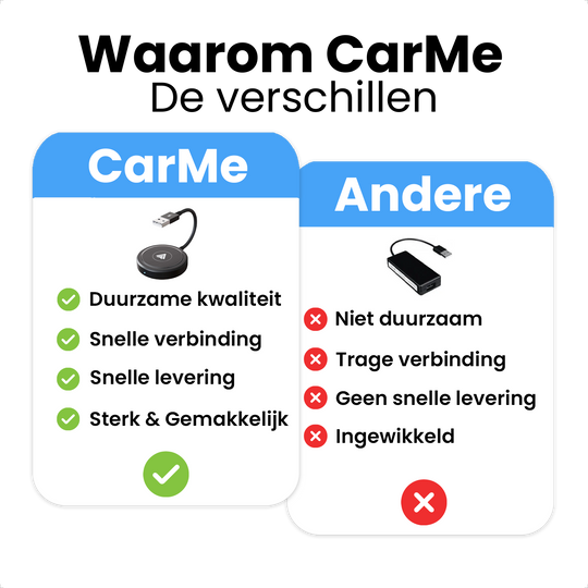 Waarom Kiezen Voor CarMe Android Auto Dongle Zwart Nieuw Model