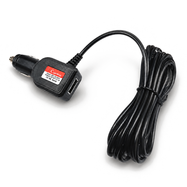 12V Sigarettenaansteker Plug Kabel (met USB-A Poort)