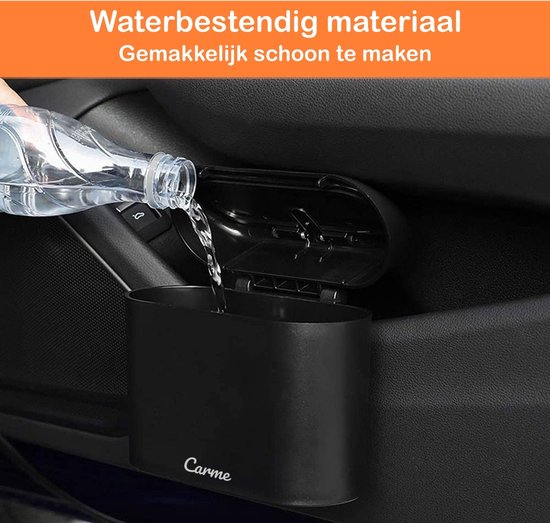 Carme Autoprullenbak, Waterbestending Materiaal