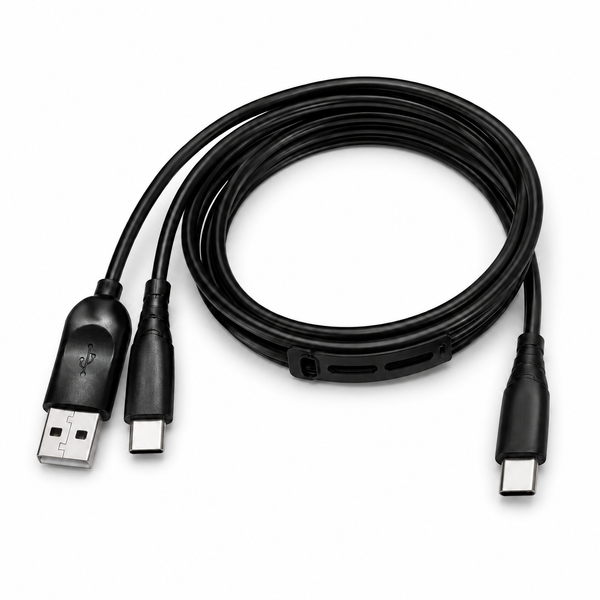 2-in-1 Stroomkabel 