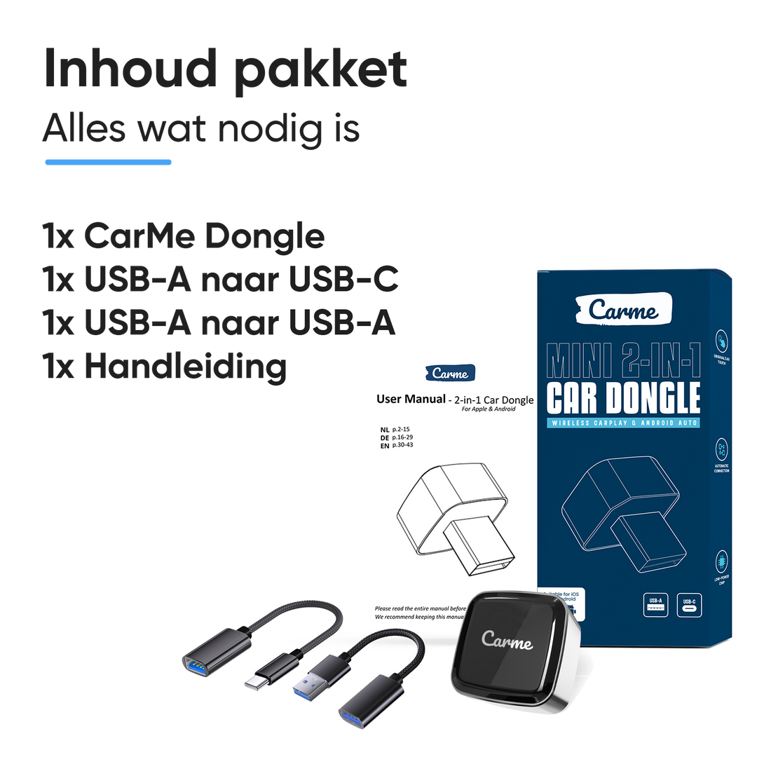 Ultra Mini 2-in-1 Car Dongle