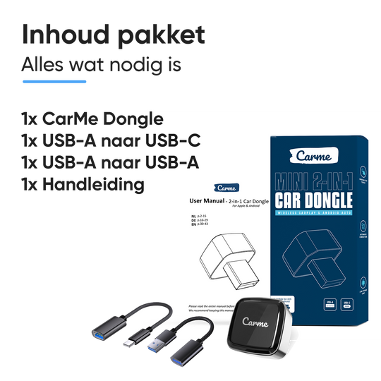 Ultra Mini 2-in-1 Car Dongle