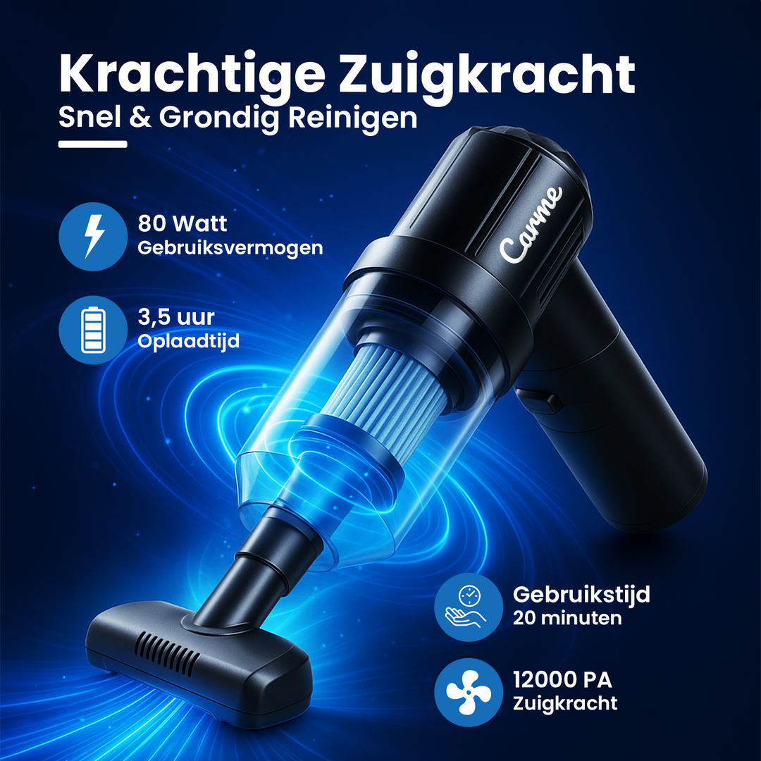 2-in-1 Auto Stofzuiger