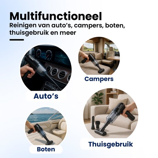 2-in-1 Auto Stofzuiger