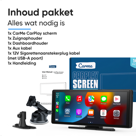 CarPlay Scherm 10 inch