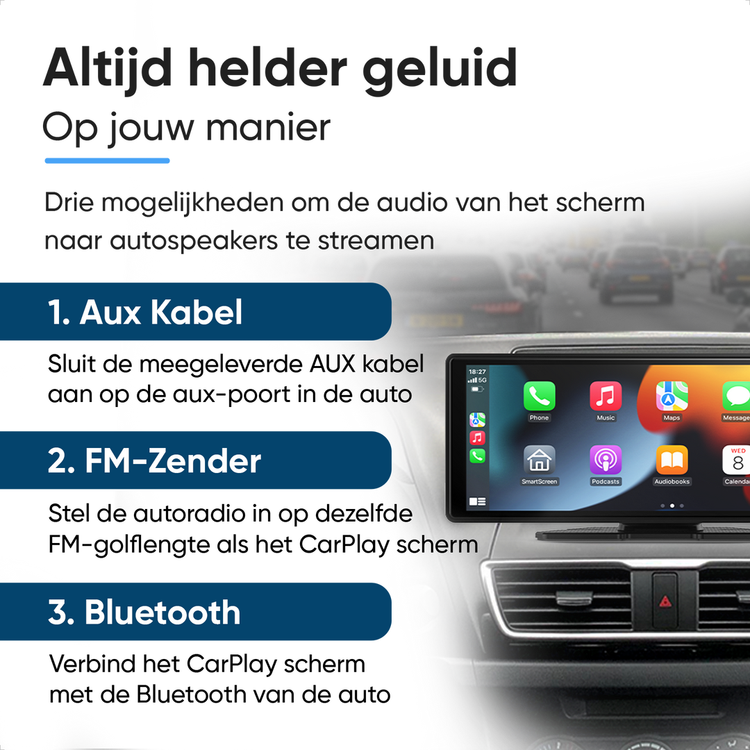 CarPlay Scherm 10 inch