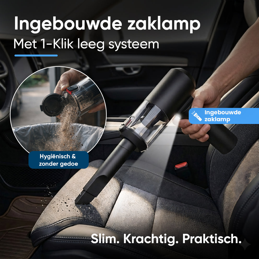 2 in 1 Auto Stofzuiger Pro