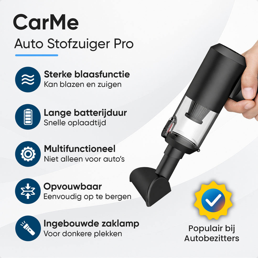 2 in 1 Auto Stofzuiger Pro