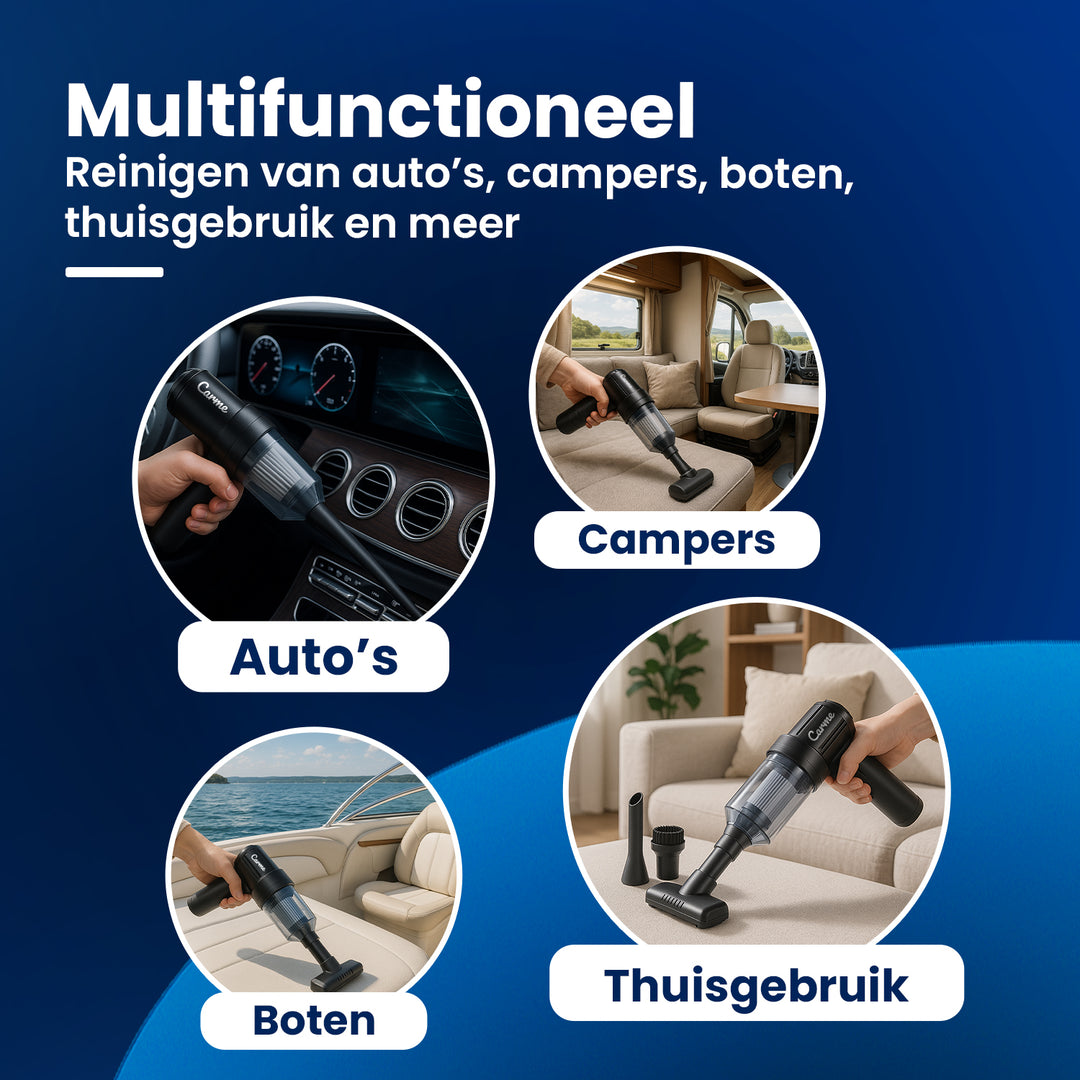 2-in-1 Auto Stofzuiger