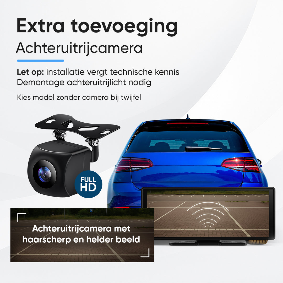 Achteruitrijcamera 6m kabel