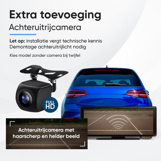 Achteruitrijcamera 6m kabel