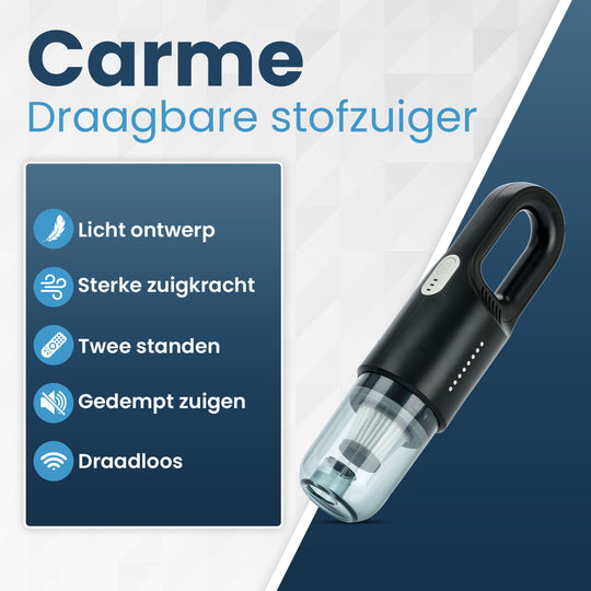 Carme Auto Stofzuiger, Productinformatie