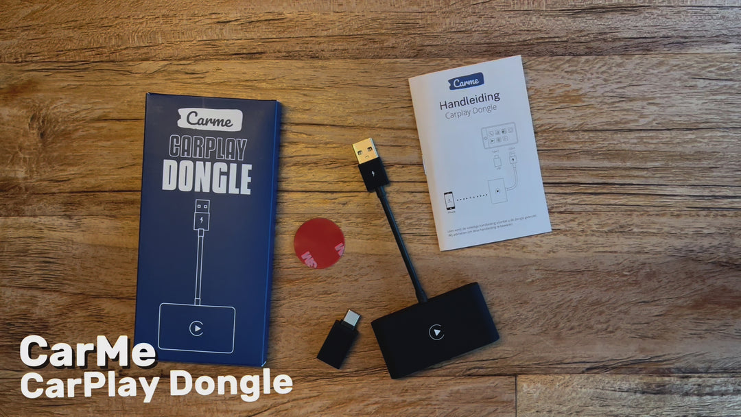 CarMe CarPlay Dongle Filmpje